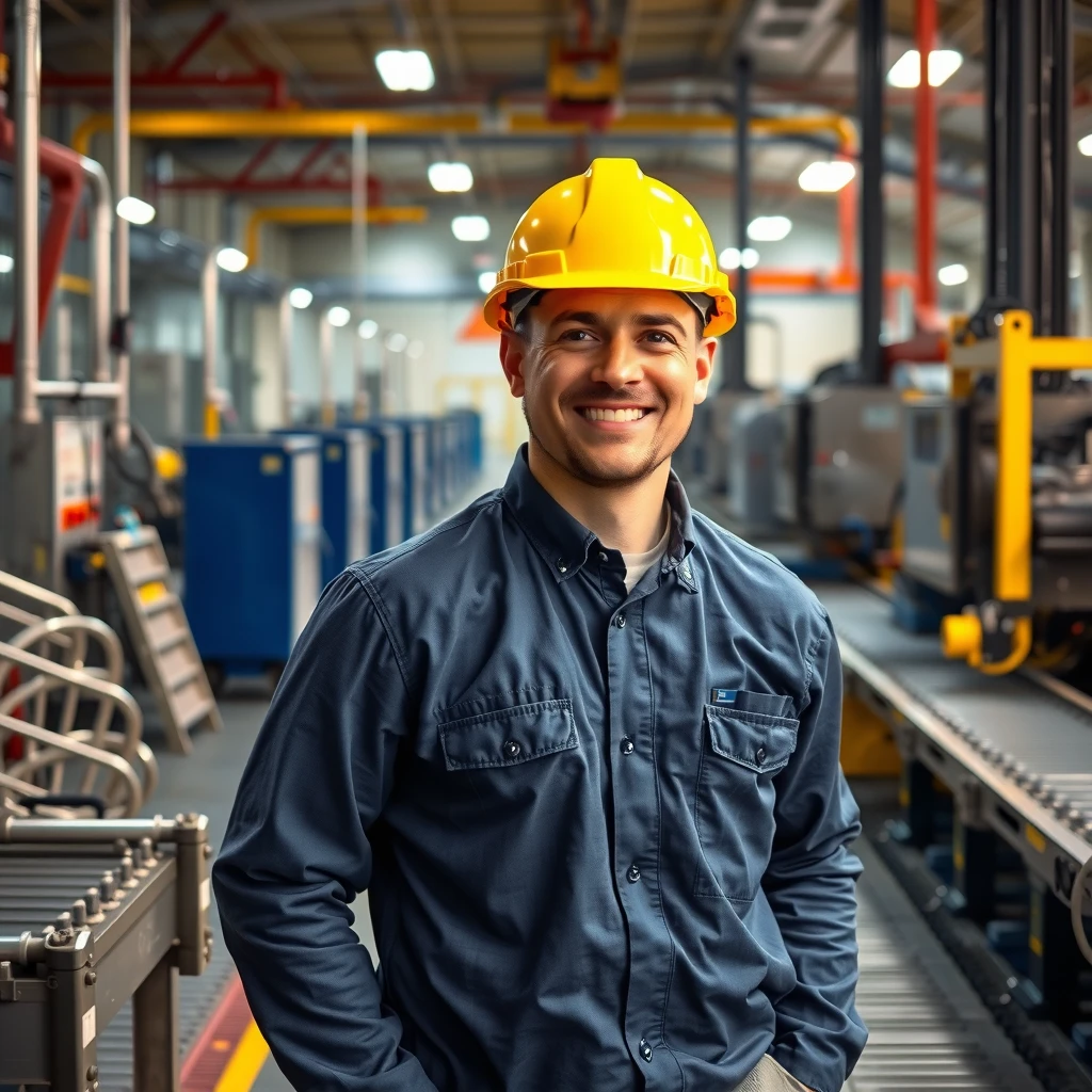 happy engineer